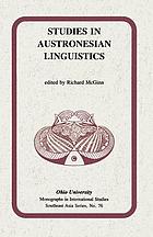 Studies in Austronesian linguistics