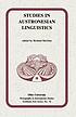 Studies in Austronesian linguistics by  Richard McGinn 