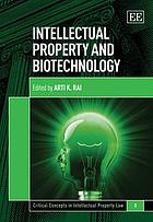 Intellectual property and biotechnology