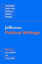 Thomas Jefferson, political writings