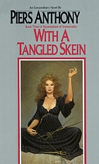 With a tangled skein