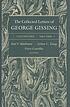 1863-1880. door George Gissing