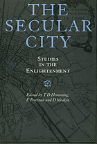 The secular city : studies in the Enlightenment : presented to Haydn Mason