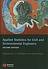 Applied statistics for civil and environmental... by  N  T Kottegoda 