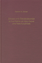 Ethics and remembrance in the poetry of Nelly Sachs and Rose Ausländer