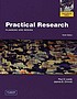 Practical research planning and design by Paul D Leedy