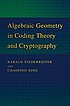 Algebraic geometry in coding theory and cryptography by Harald Niederreiter