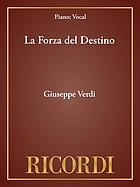 La forza del destino : melodramma in quattro atti