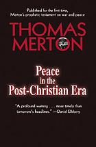 Peace in the post-Christian era