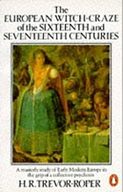 The European witch-craze of the 16th and 17th centuries