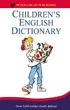 Children's English dictionary.