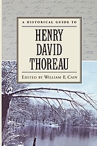 A historical guide to Henry David Thoreau