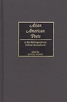 Asian-American poets : a bio-bibliographical critical sourcebook