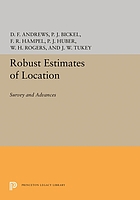 Robust estimates of location: survey and advances