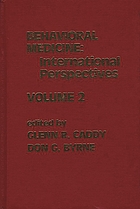 Behavioral medicine : international perspectives