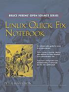 Linux quick fix notebook