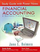 Financial accounting : a business process approach
