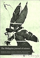 The Philippine journal of science.