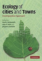 Ecology of cities and towns : a comparative approach