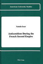 Antisemitism during the French Second Empire