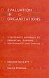 Evaluation in organizations : a systematic approach... 著者：  Darlene F Russ-Eft 
