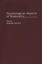 Psychological aspects of modernity