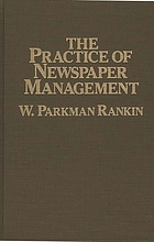 The practice of newspaper management