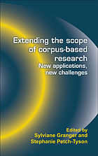 Extending the scope of corpus-based research : new applications, new challenges