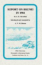 Report on Brunei in 1904