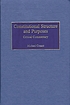Constitutional structure and purposes : critical... de Michael Conant