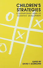 Children's strategies : contemporary views of cognitive development