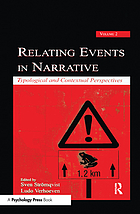 Relating events in narrative.