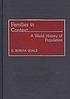 Families in context : a world history of population von G  Robina Quale