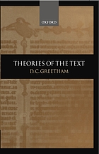Theories of the text