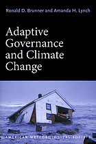 Adaptive governance and climate change