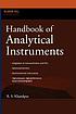 Handbook of analytical instruments by Raghbir Singh Khandpur
