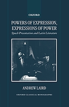 Powers of expression, expressions of power : speech presentation and Latin literature