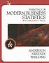 Essentials of modern business statistics with... by  David R Anderson 