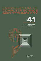 Encyclopedia of computer science and technology. Volume 41, Supplement 26