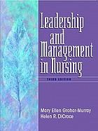 Leadership and management in nursing