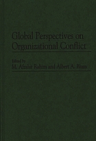 Global perspectives on organizational conflict