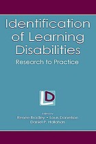 Identification of learning disabilities : research to practice