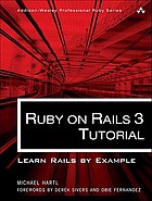 Ruby on rails 3 tutorial : learn Rails by example