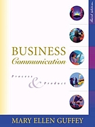 Business communication : process and product