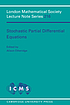 Stochastic partial differential equations de Alison Etheridge