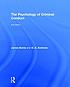 The psychology of criminal conduct by James Bonta