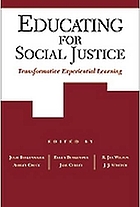 Educating for social justice : transformative experiential learning