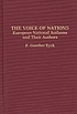 The voice of nations : European national anthems... por F  Gunther Eyck