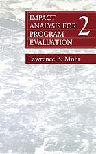 Impact analysis for program evaluation