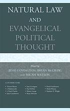 Natural law and evangelical political thought